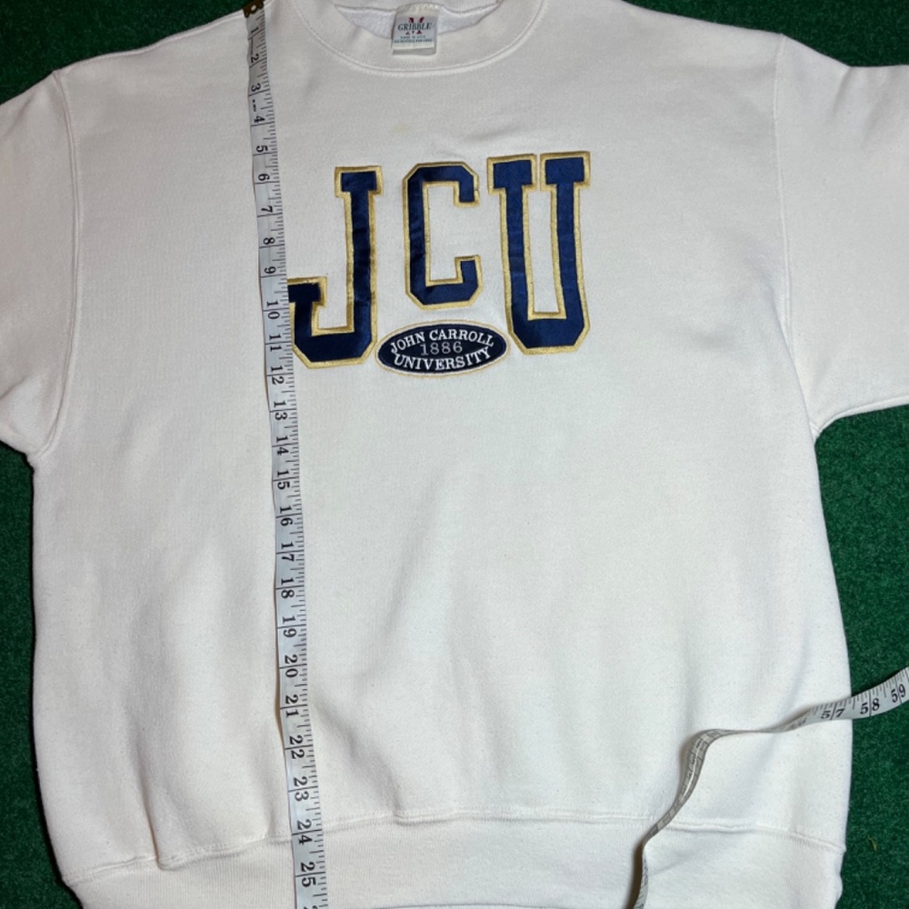 JCU White Sweatshirt - Picture 3 of 5